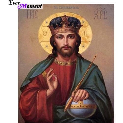 Picture of diamond mosaic painting religion cross stitch crystal square diamond sets decorative Diamond embroidery ASF128