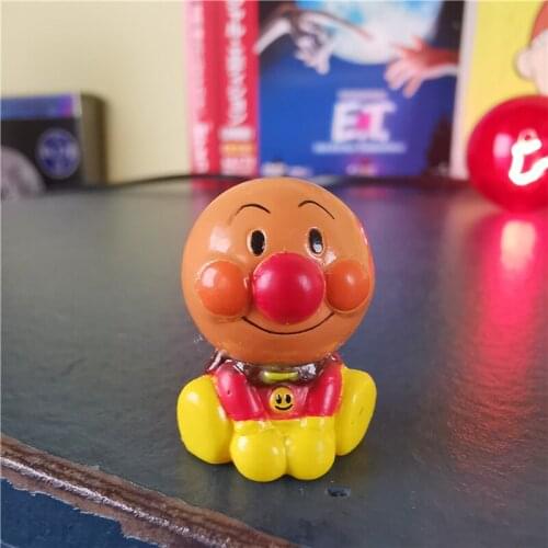 Anime Anpanman Rollpanna Mini Doll Model Ornaments Action Figure Model Kids Toys Boy Girl Gift