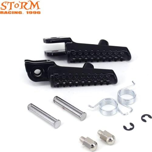 Motorcycle Front Foot Pegs Footrest Pedals Aluminum For HONDA CBR600RR 03-06 CBR1000rr 04-14 CB1000R 08 09 10 11 12 13 14