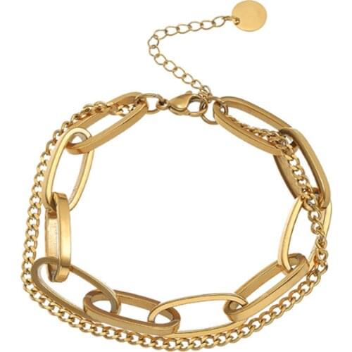 NFS JEWELRY Golden Bracelets