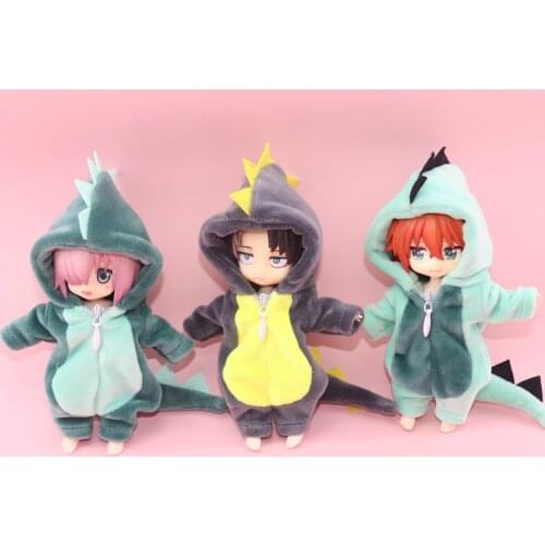 OB11 Doll clothes Dinosaur animal monster Doll Clothes for ob11molly gsc 1/12 BJD,body9,YMY,DDF obitsu 11 clothes Doll accessoy