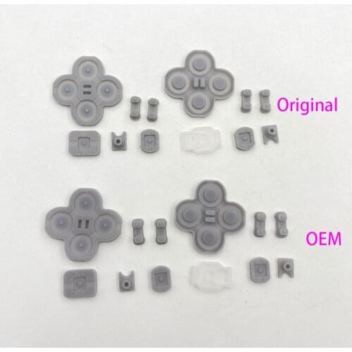 Original For Nintendo Switch NS Joy-Con Left Right Controller Conductive Rubber Silicone Button Pad Kit For JoyCon
