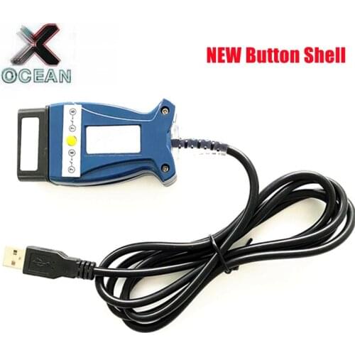 Full Chip For BMW INPA K DCAN K+CAN FTDI Chip USB Diagnostic Interface cable New Design Push Button Switch INPA work For BMW