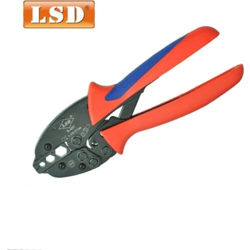 S-457carbon steel crimp press tool RG6, RG58, RG11 4C,5,7C cable coax crimper 11/8.2/5.4mm terminals crimping pliers