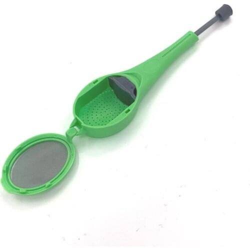 1/2PC Tea&Coffee Strainer Tea Filter Tea Strainer Stir Swirl Total Tea Infuser Gadget Measure Swirl Steep Stir and Press Plastic