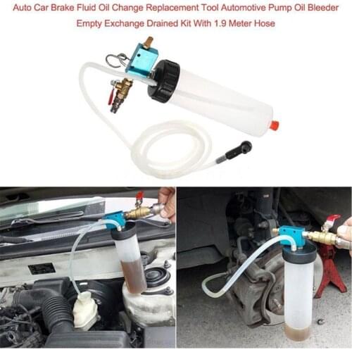 Car Brake Fluid Oil Change Replacement Tool Hydraulic Clutch Oil Pump Auto Brake Fluid Bleeder Empty Exchange Drained Tools
