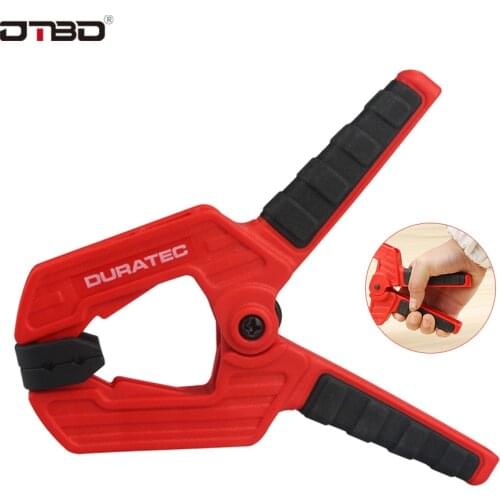 Heavy duty woodworking plastic spring clamp strong A type extra large clip nylon wood carpenter spring clamps tool