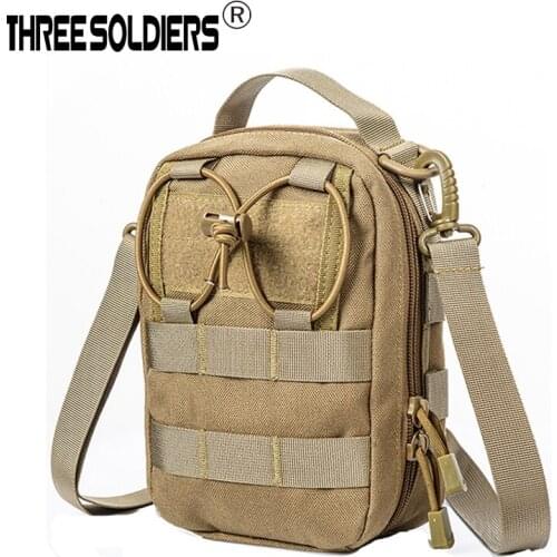 Outdoor SurvivalTactical Molle Utility EDC Tool Waist Pack IFAK EMT Medical First Aid kit Pouch Medical Storage shoulder Bag