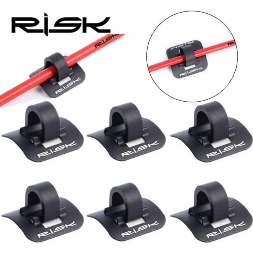 Bicycle Cables Housing Wire Adapter Seat Clip Aluminum Bike Oil Tube Fixed Clips Frame U Buckle Shift Brake Guide Cable Clamp