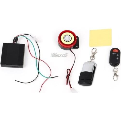1PC Electrical Ignition Scooter Car Security Alarm System Remote Control 12V Anti-theft Motorcycle Bike Motorcycle Parts