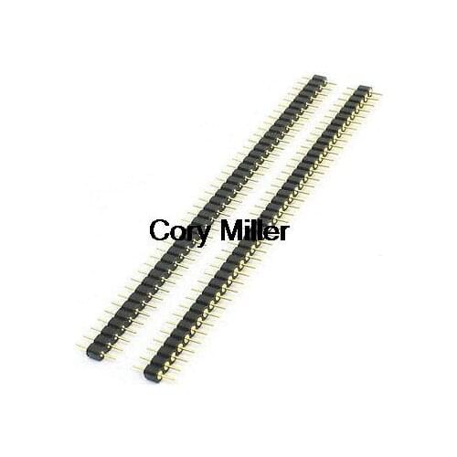 2.54mm Pitch 1x40 Straight Pin Breadboard Connector Headers