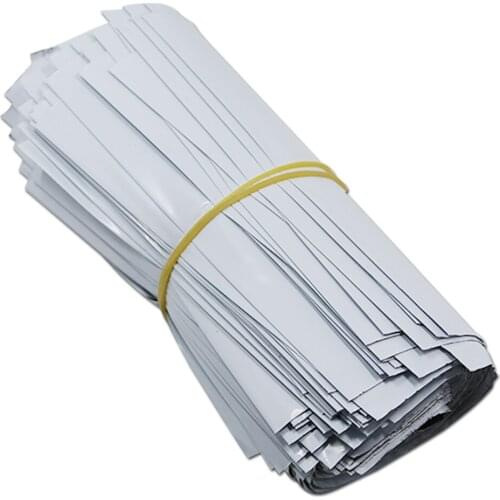 28*38+4cm 50Pcs/ Lot White Express Courier Package Mailers Bag Envelope Plastic Express Mailer Pouch Party Poly Mailing Pocket