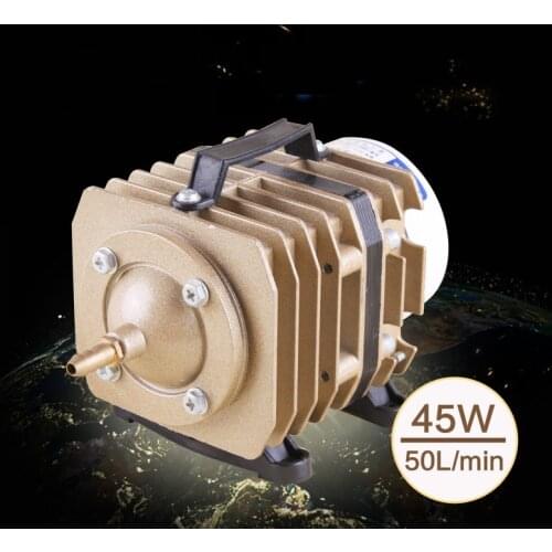 45W 50L/min SUNSUN ACO-003 Electromagnetic Aquarium Air Pump for Fish Tank Oxygen Air Pump Hydroponic Pond Air Compressor Pump