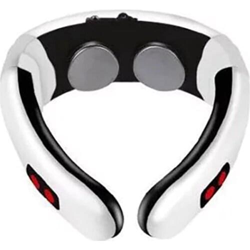 6 Modes Power Electric Neck Massager Control Far Infrared Heating Pain Relief Tool Health Care Neck Protector