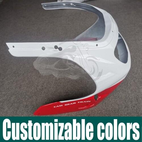 Fit For HONDA VFR400 NC24 1986 1987 Motorcycle Bodywork Upper Fairing Front Nose VF 400R NC 24 86 87 VFR 400
