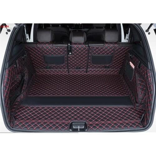 Car Styling For Audi Q5 Q5L 2018 2019 Car Boot Mat Rear Trunk Liner Cargo Floor Carpet Tray Protector Accessories Dog Pet Covers