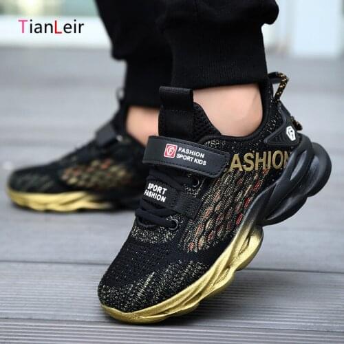 2021 New Summer Kids Shoes Boys Breathable Mesh Kids Sneakers For Boys Shoes Fashion Casual Children Shoes Chaussure Enfant
