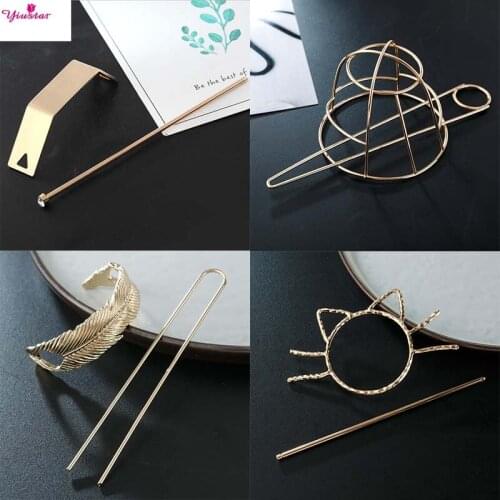 Metal Star Round Hairpin, Hair Band Comb, Bobby Pin, Hair Clip, Headdress Accessories, Beauty Styling Tools, New Arrivals 2020