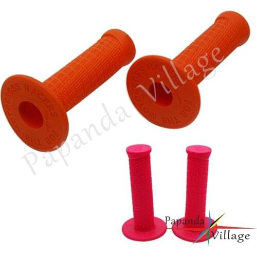 Off Road 22mm 7/8" Rubber Handle Bar Hand Grips For Honda Suzuki Yamaha Kawasaki CRF KX RMZ WR XR XC EXC XCF Pit Dirt Bike