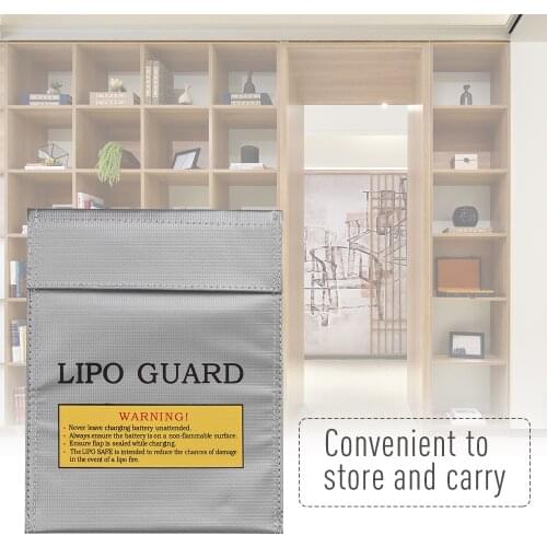 Document Folder Office Supplies Lipo Battery Protection Bag Fireproof Explosion-proof Water-proof Safe Charging Storage Bag