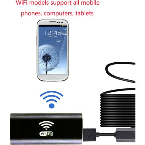 5M HD underwater camera 5 million pixel visual fishing device WiFi connection mobile phone tablet 8LED illuminated fish finder