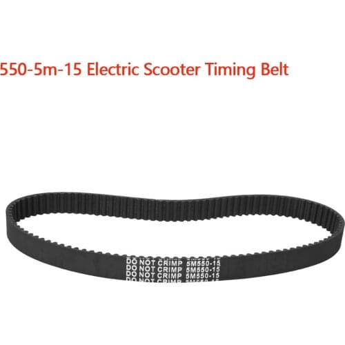 550-5m-15 Electric Scooter Timing Belt Non-Slip Transmission Belt Moped connecting belt Electric Battery Scooter Accessories