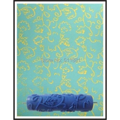 7'' NCCTEC soft liquid wallpaper print roller FREE shipping 180mm decorative pattern roller | install in DM7 decoration machine