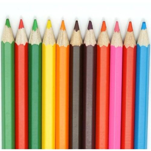Water soluble color pencil is specially for students'pen, childrens graffiti drawing pen, barreled color lead colored pencil