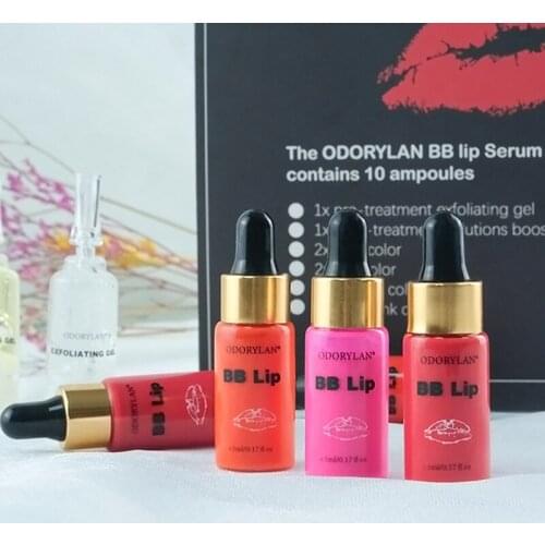 BB Lip Cream Glow High Quality Semi Permanent Lip Makeup Ampoule Serum Essence of Beauty Salon for Moisturing and Dying