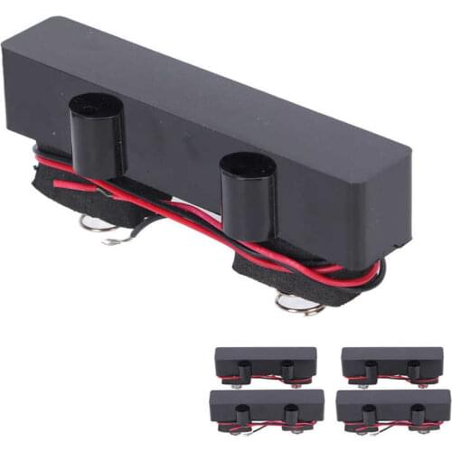 For Beginners electric Electric Bass Pickup Sealed 4‑String Set Noiseless Set with Spring Accessory Replacement Stringed