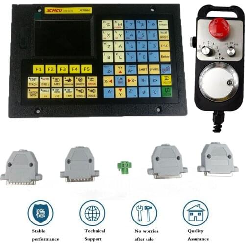 CNC milling System Offline Controller XC609M 1-6 Axis+HandwheeBreakout Board Engraving Machine Control Combined Hmi Touch Screen