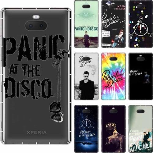 Panic At The Disco soft TPU Case For Sony Xperia X XA XA1 XA2 XA3 XZ XZ1 XZ2 XZ3 XZ4 L1 L2 L3 Plus Compeact