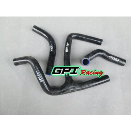 GPI silicone radiator hose FOR SUZUKI RMZ450 RMZ 450 2008-2013 2009 2010 2011 2012 08 09 10 11 12 13 BLACK