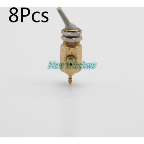 8Pcs Dental Lab Valve 2 Way Selector Water/Air Change Way