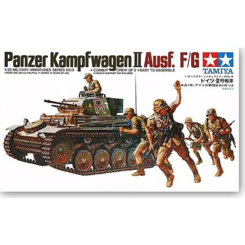 Tamiya Assembly Model 1/35 Germany No.2 FG Light Tank (Trooper) #35009