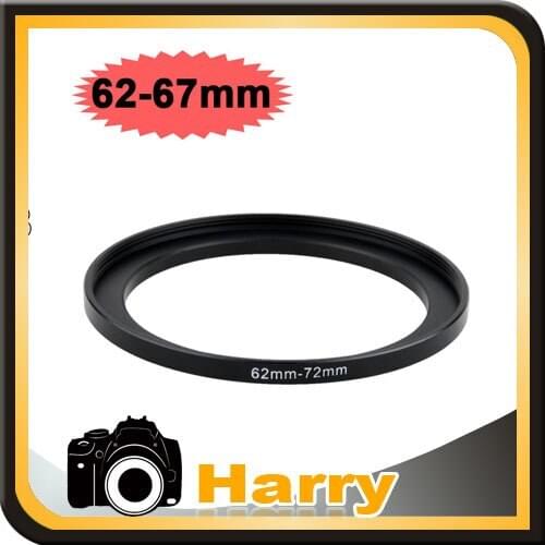10pcs 62-67mm 62 to 67mm Metal Step Up Rings Lens Adapter Filter