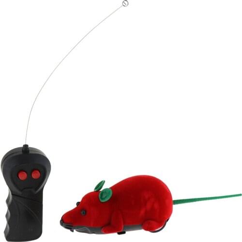 Pet Cat Dog Electric Mouse Wireless Remote Control Interactive Toy