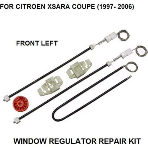 ELECTRIC WINDOW REPAIR CLIP KIT FOR CITROEN XSARA BREAK FACELIFT WINDOW REGULATOR REPAIR KIT FRONT LEFT 1997-2006
