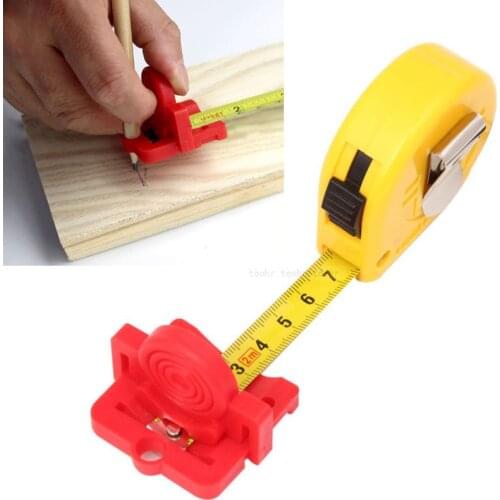 Woodworking Scribe Mark Line Gauge Ruler Measuring Tool Gypsum board Cutting Guide Auxiliary accessories Plastic Marking Tool
