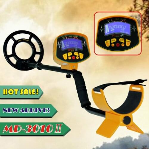 Metal detector underground all gold finder scanner search digger kit md3010ii tester machine metaldetector detecting long range