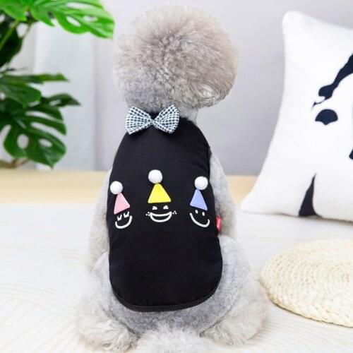 Plaid Bows Dog Clothes Summer Cooling Comfort Sleeveless Pet Vest Costumes XS XXL Small Medium Animal Cats Dachshund Pugs Puppy