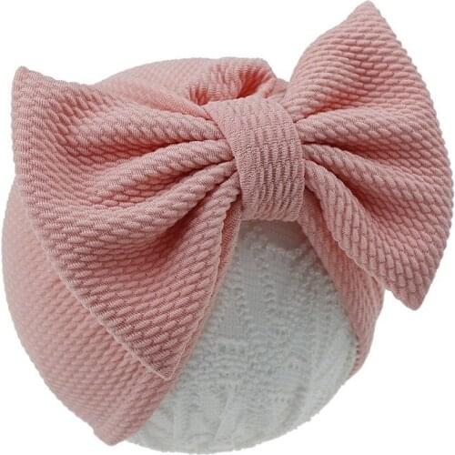 Autumn Winter Big Bow Baby Girls Hat Butterfly Baby Caps Children Accessories