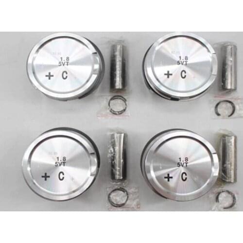 4 PCS 058107065F 06A107065J Piston for Audi VW 1.8T AEB AGU AJQ APP APU AQA