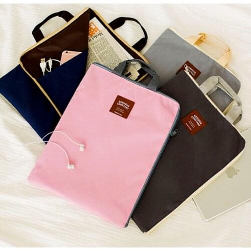 Portable File Bag Desk Student Organizer Bag Novelty File Folder Stationery Desk Organizer File Organizer Office Accessories