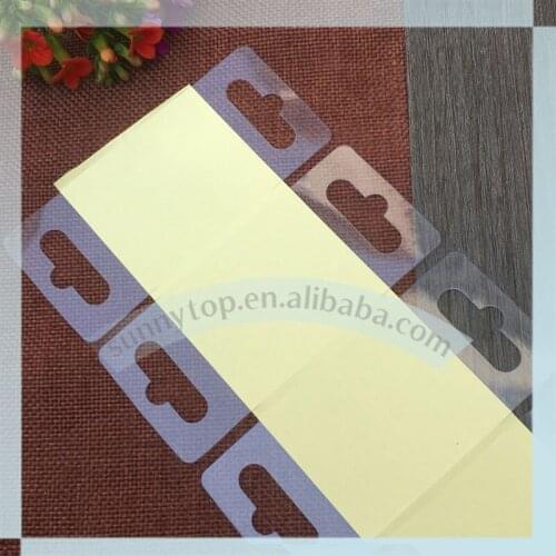 PVC hang tab 50x46mm with eurohole