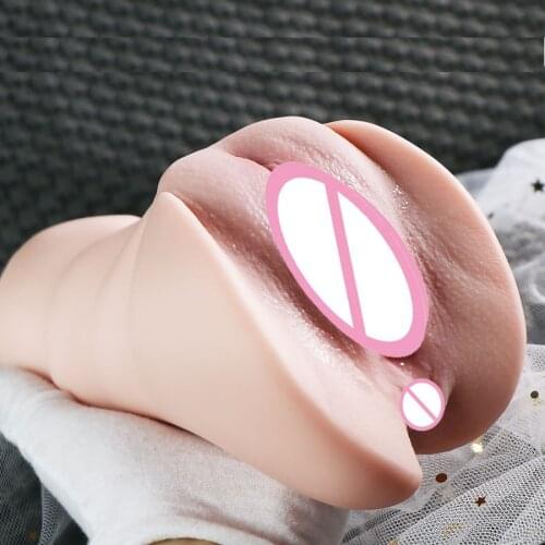 Realistic Pussy Vagina Anus Double Layers Sexy Ass Anal Soft Silicone Sex Doll Male Masturbator Love Dolls Adult Toys for Men
