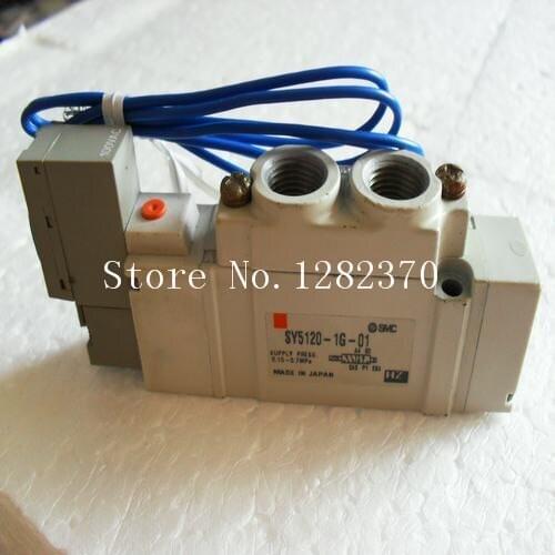 [SA] New Japan genuine original SMC solenoid valve SY5120-1G-01 spot --5pcs/lot