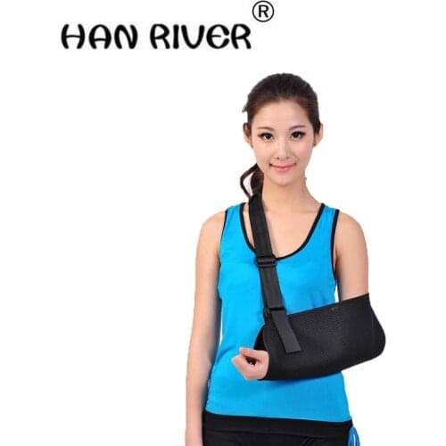 HANRIVER 2018 Mesh breathable forearm straps Neck wrist girdle belt strap arm fracture fixed with arm
