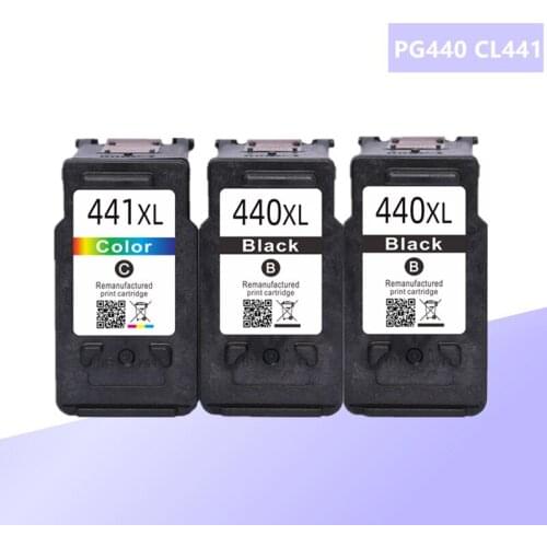 Compatible Ink Cartridge PG440 CL441 For Canon PixmaMG3140 MG3540 MG3640 MG3640S MG4240 MX438 MX518 MX378 TS5140 Printer