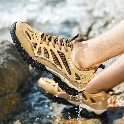 Wading Shoes Mens Non-Slip Hiking Climbing Water Sports Shoes Beach Barefoot Surfing Shoes Outdoor Sports shoes